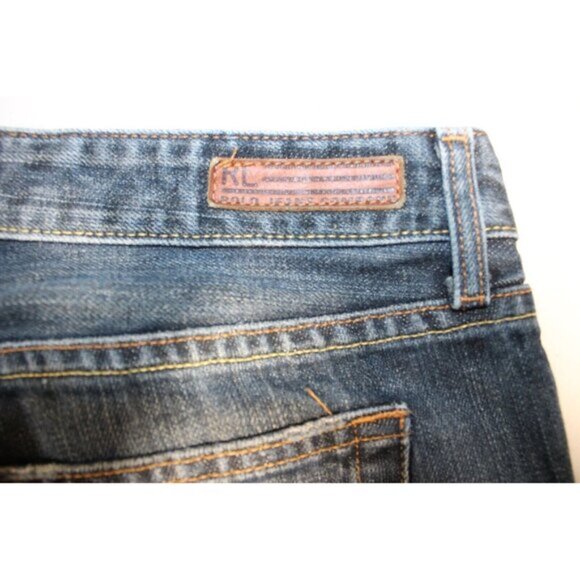 Womens Polo Ralph Lauren Kelly Jeans Size 12 (Measure 34 x 29) Boot Cut Denim - Picture 6 of 6